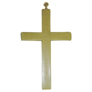 Croix Or en Plastique - Accessoire déguisement