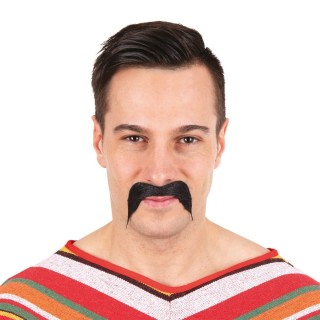 Moustache Mexicain Noire - Accessoire déguisement