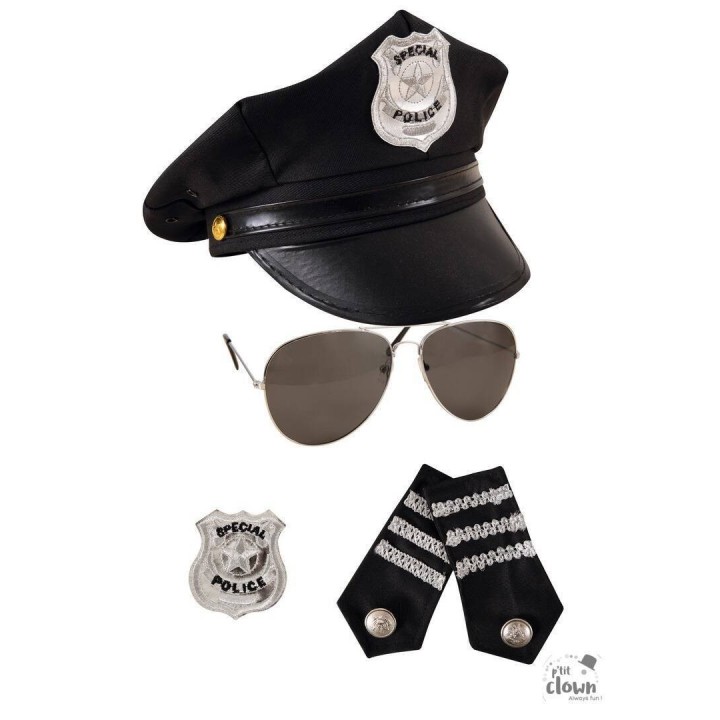 Set Policier Adulte - Accessoires déguisement