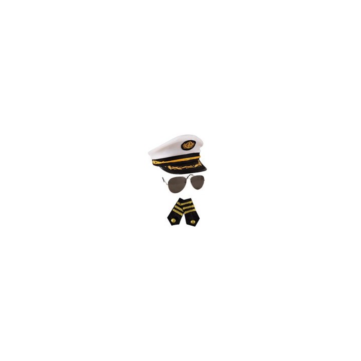 Set Capitaine Bateau Adulte - Accessoires déguisement