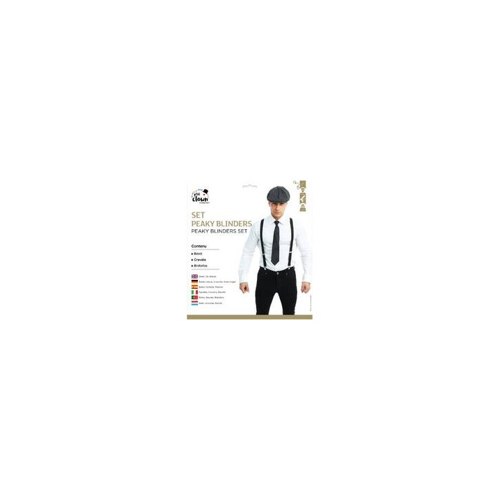 Set Style Peaky Blinders Adulte - Accessoires déguisement