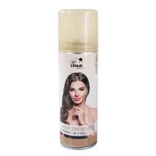 Laque Or à Paillettes - Accessoire coiffure fête