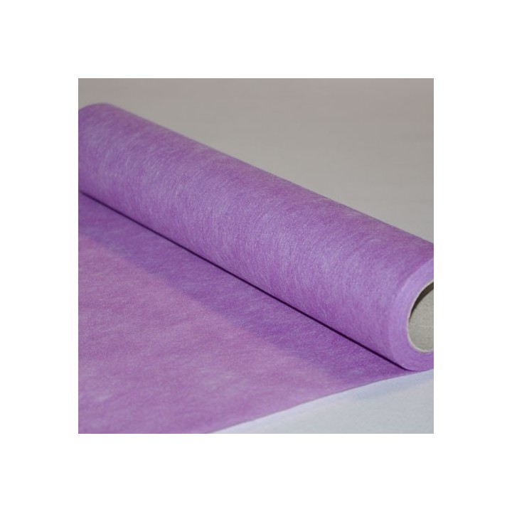 Chemin de table intissé économique lilas