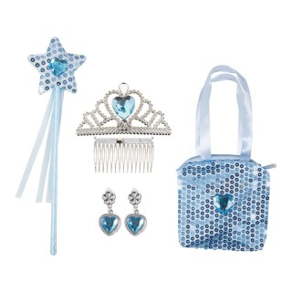 Coffret Accessoires Princesse Bleu - Accessoires déguisement