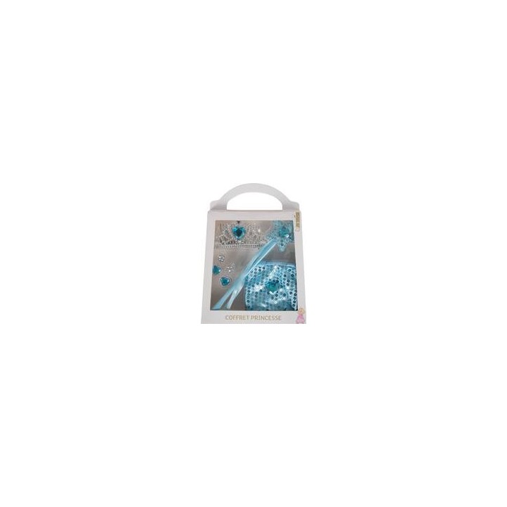 Coffret Accessoires Princesse Bleu - Accessoires déguisement