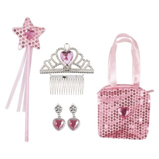 Coffret Accessoires Princesse Rose - Accessoires déguisement