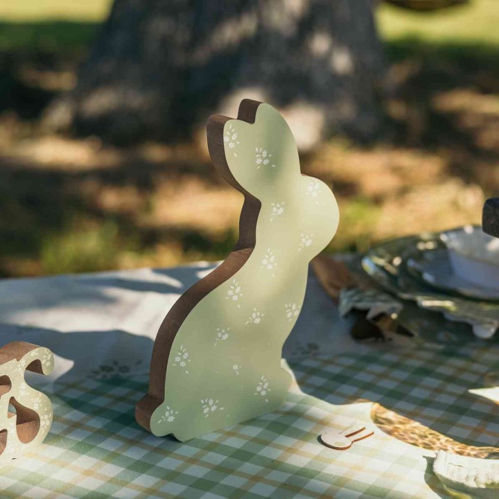 Lapin Fleuri Douceur Printanière - Décoration Pâques