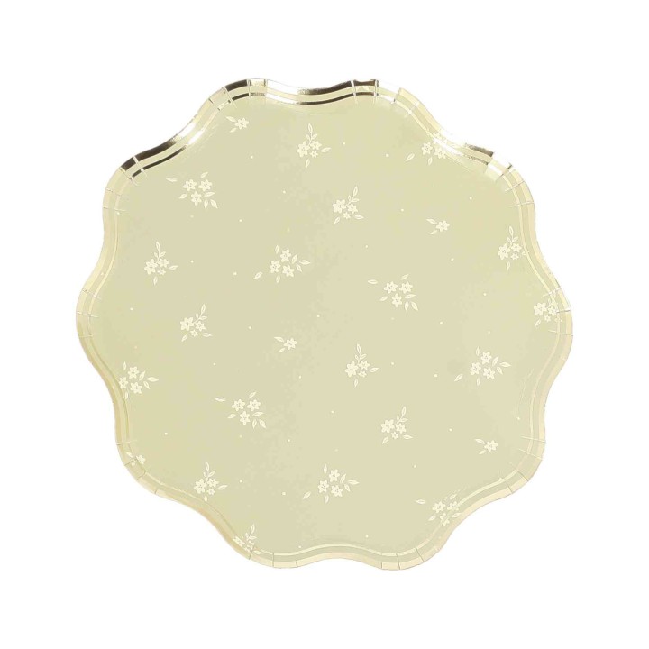 Assiettes Douceur Printanière x8 - Décoration table