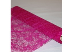 Chemin de table romance fuschia