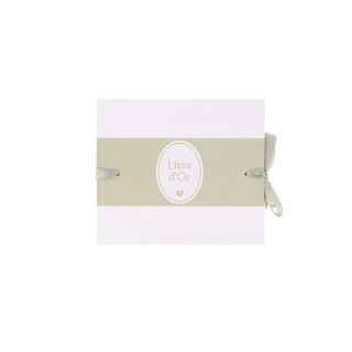 Livre d’Or Baptême Vert - Accessoire baptême