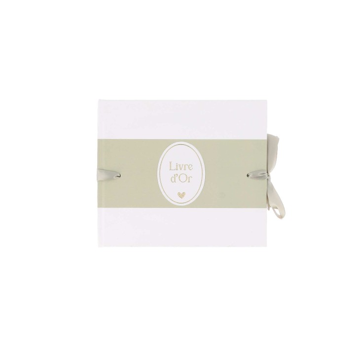 Livre d’Or Baptême Vert - Accessoire baptême