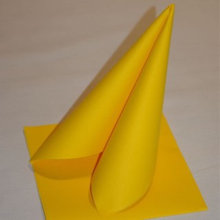 Serviettes intissées passion yellow (jaune)