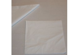 Serviettes papier blanches