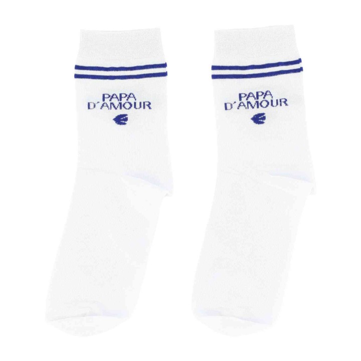 Chaussettes Papa d’Amour Marine - Cadeau Fête des Pères