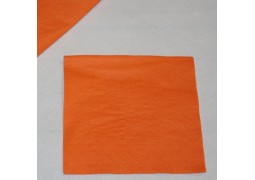 Serviettes papier orange