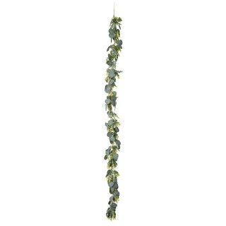 Guirlande Eucalyptus et Feuillage Vert 190 cm - Décoration Nature