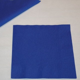 Serviettes papier royal bleu (marine)
