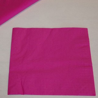 Serviette papier framboise