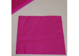 Serviette papier framboise