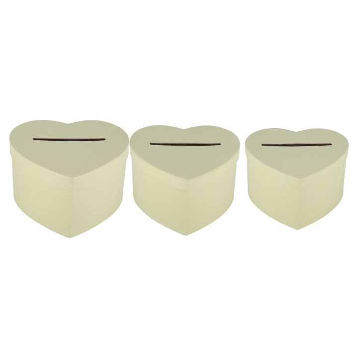 Urne Cœur Verte - Collecte Cadeaux