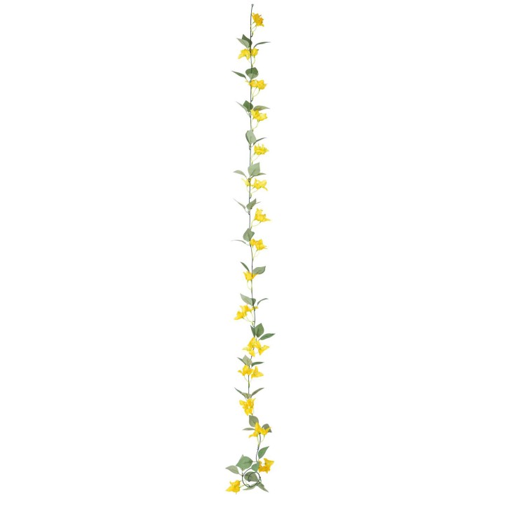 Guirlande Bougainvillier Jaune 210 cm - Décoration Florale
