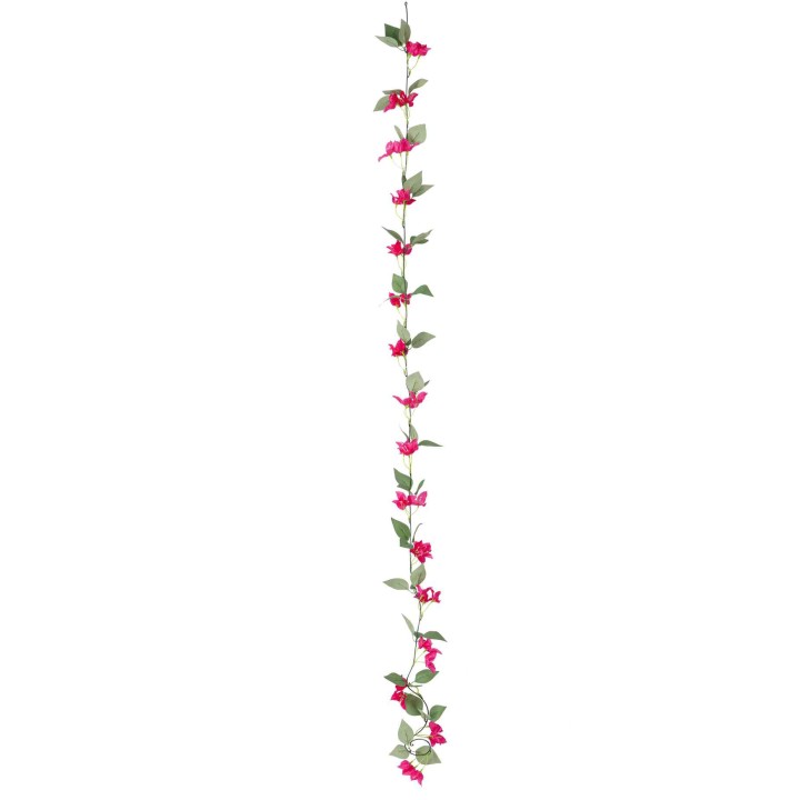 Guirlande Bougainvillier Framboise 210 cm - Décoration Florale
