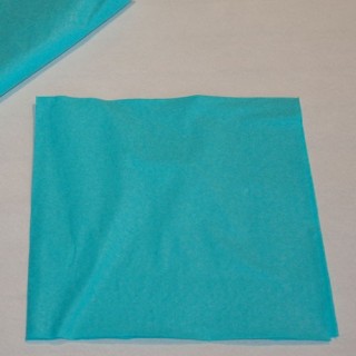Serviettes papier azur
