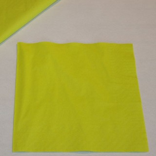 Serviettes papier cocktail vert lime