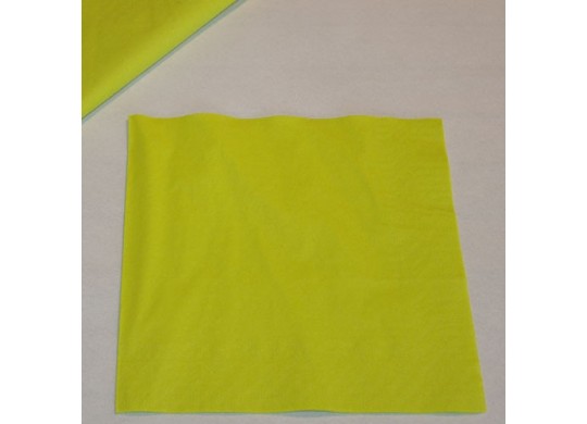 Serviettes papier cocktail vert lime
