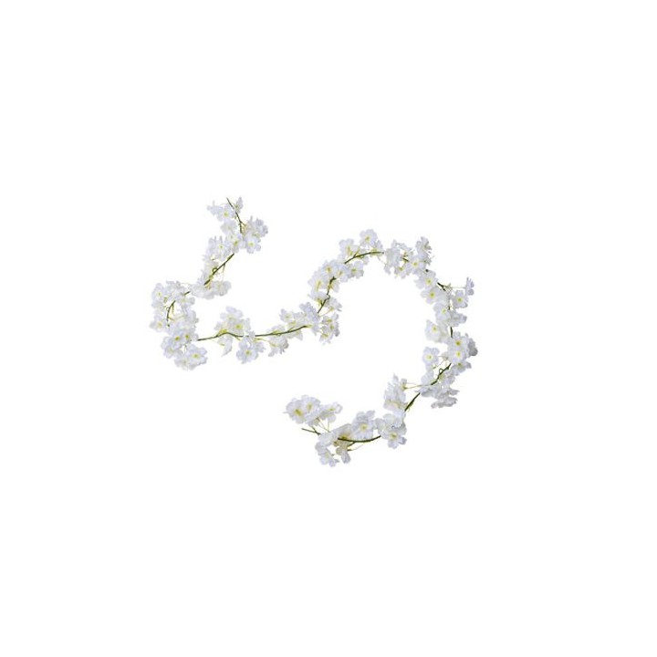Guirlande Fleur de Cerisier Blanc 180 cm – Décoration Florale