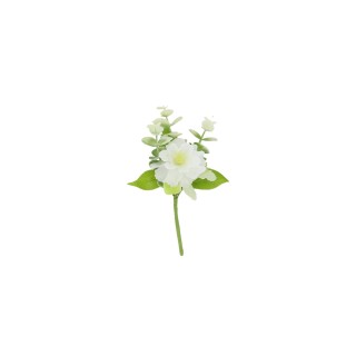 Branche Fleur de Cerisier et Feuillage 16 cm – Décoration Florale