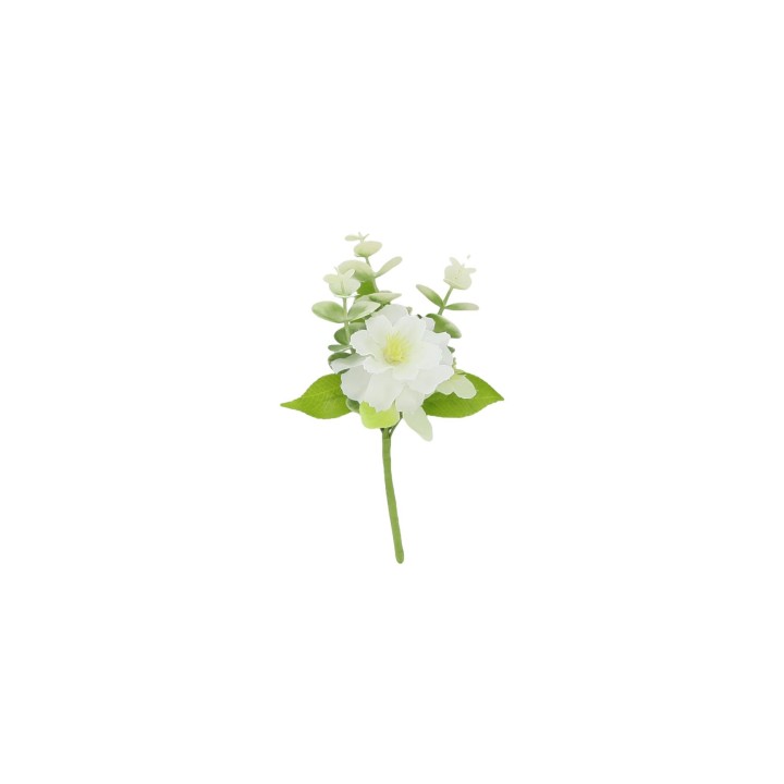 Branche Fleur de Cerisier et Feuillage 16 cm – Décoration Florale
