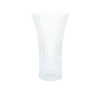 Vase Iris Transparent 23 cm – Vase Décoratif