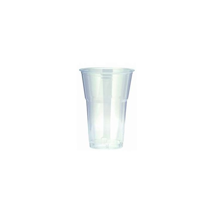 Gobelet à bière transparent 20cl x50