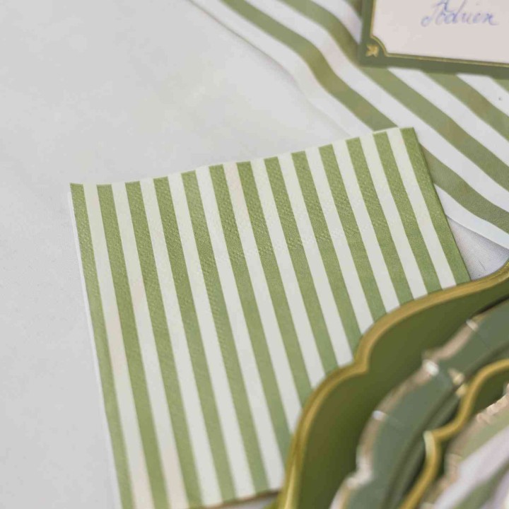 Serviettes Cocktail Jardin à la Française x20 – Décoration Table