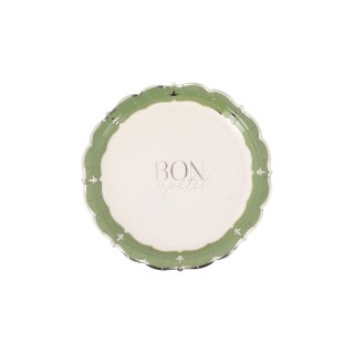 Assiettes GM Jardin à la Française x8 – Décoration Table