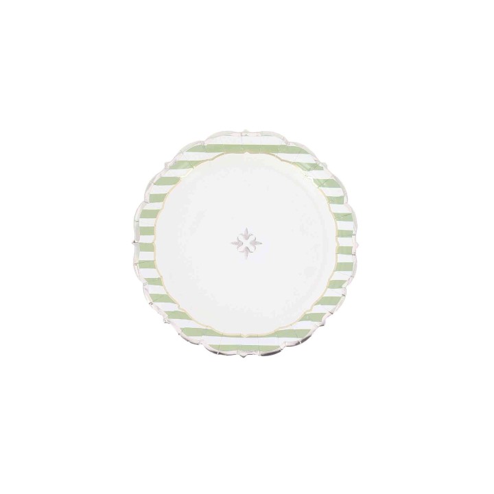 Assiettes PM Jardin à la Française x8 – Décoration Table