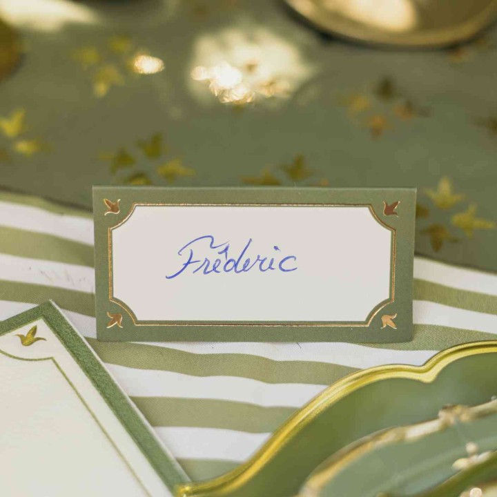 Marque-Place Jardin à la Française x10 – Décoration Table