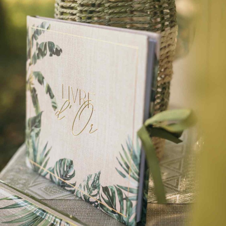 Livre d’Or Coco Palm –  Décoration Mariage