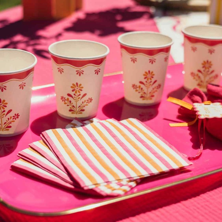 Gobelets Pink Lemonade x8 - Décoration table