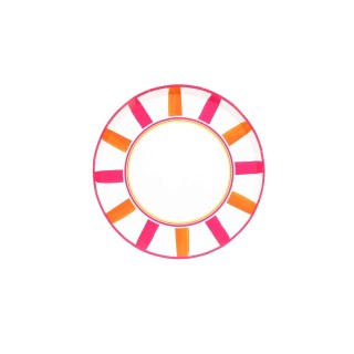 Assiettes Pink Lemonade x8 - Décoration table