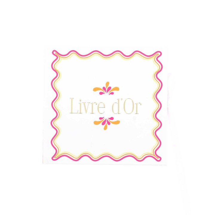 Livre d’or Pink Lemonade - Souvenirs mariage