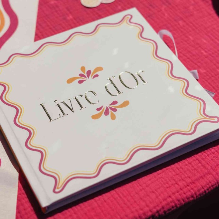 Livre d’or Pink Lemonade - Souvenirs mariage