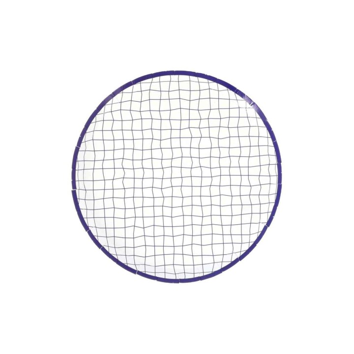 Petites Assiettes PM Bleu Azur x8 - Décoration table