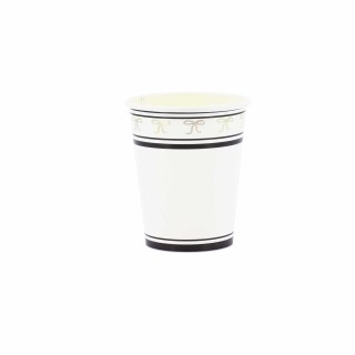 Gobelets Black and White x8 - Décoration table