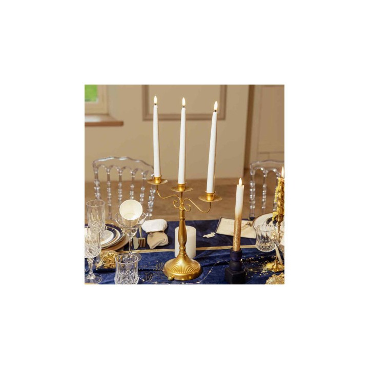 Bougies Flambeau LED x2 - Décoration Lumineuse