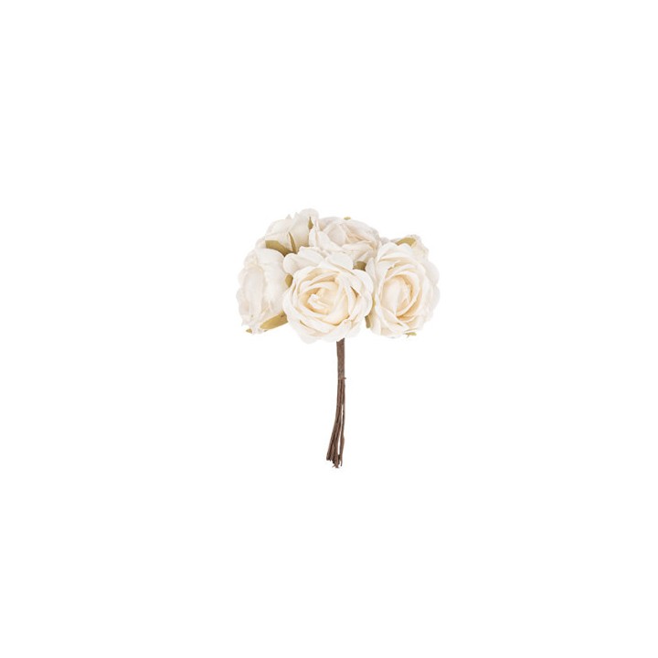 Bouquet Roses 10 cm - Décoration Élégante