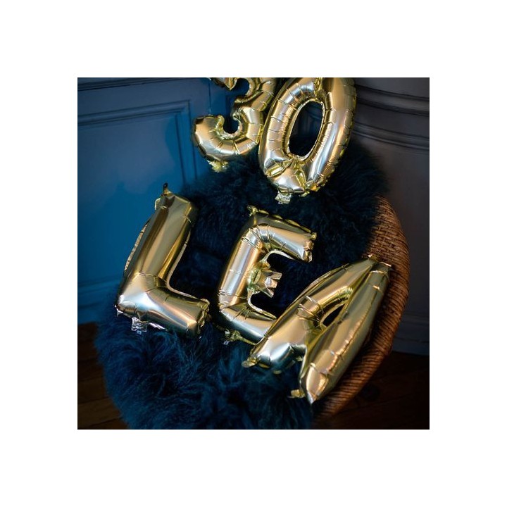 Mini Ballon Aluminium Lettres 36 cm – Article de fête