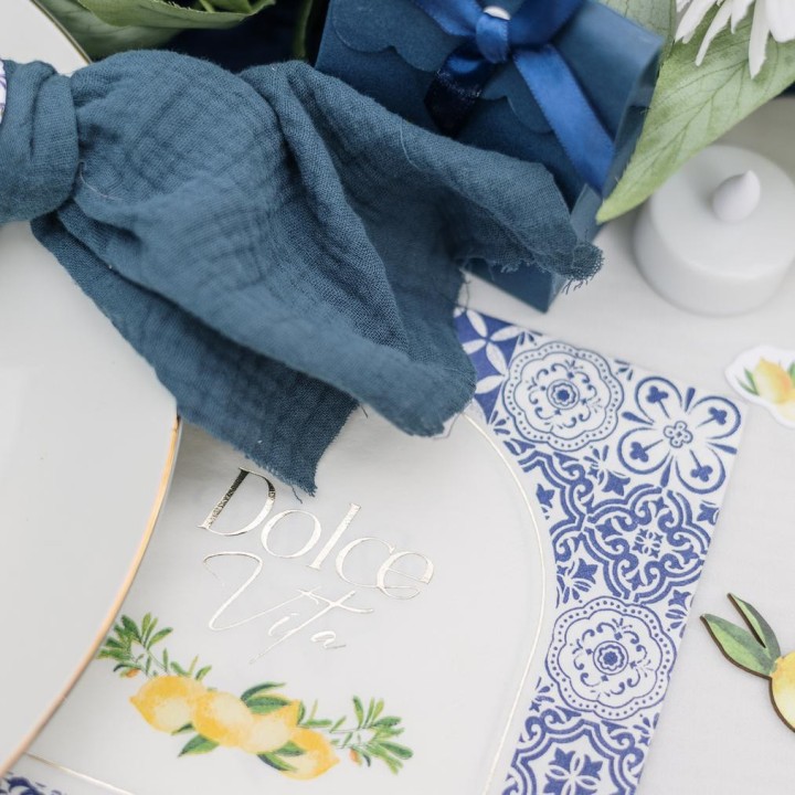 Serviettes dolce vita x16 - Mariage