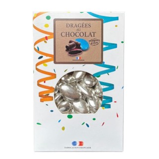 Dragées chocolat or ou argent 500 g - Confiserie événement